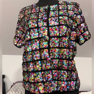 Micheal Simon Rare Sequined Sweater